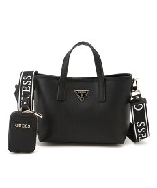 GUESS (W)LATONA Mini Tote ゲス バッグ トートバッグ シルバー ブラック ピンク ホワイト ベージュ【送料無料】