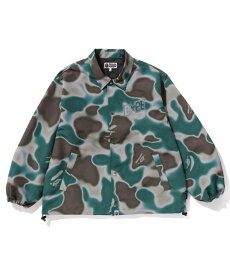 A BATHING APE (M)LIQUID CAMO BAPE STA COACH JACKET ア ベイシング エイプ ジャケット・アウター その他のジャケット・アウター グリーン ピンク ブラック【送料無料】