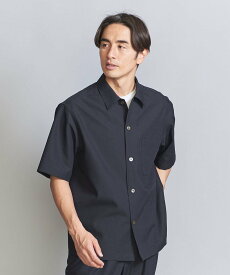 【SALE／30%OFF】BEAUTY&YOUTH UNITED ARROWS KOMATSU PACK キャンプカラー ショートスリーブ シャツ 【セットアップ対応】 ユナイテッドアローズ アウトレット トップス シャツ・ブラウス ネイビー グレー ベージュ【送料無料】