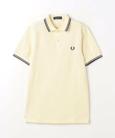 UNITED ARROWS green label relaxing ＜FRED PERRY＞TWINTIPPED シャツ ユナイテッドアローズ グリーンレーベルリラクシング トップス ポロシャツ ホワイト ブラック【送料無料】