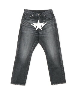 A BATHING APE (M)TWIN STA RELAXED FIT 13 OZ DENIM PANTS A xCVO GCv pc W[YEfjpc O[ u[yz