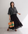すっきりウエストティアードスカート
