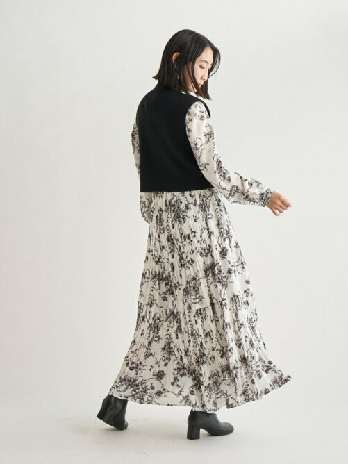 Snidel ニットベストコンビワンピース Rakuten Fashion 楽天ファッション 旧楽天ブランドアベニュー Dn5617