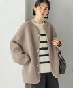 【SALE／30%OFF】SHIPS WOMEN 【一部WEB限定】＜手洗い可能＞NEW リバーシブル ボア ブルゾン シップス ジャケット・アウター ブルゾン・ジャンパー ベージュ ホワイト ネイビー ブラウン【送料無料】