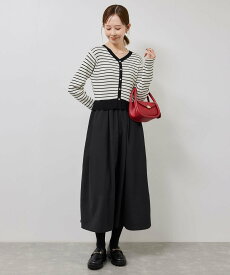 ROPE' PICNIC 【新色追加】メタル釦ドッキングワンピース ロペピクニック ワンピース・ドレス ワンピース ワインレッド ホワイト ネイビー【送料無料】