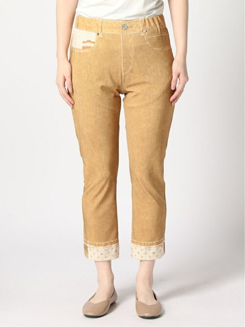 Studio Picone Studio Picone W デニム風パンツ Rakuten Fashion 楽天ファッション 旧楽天ブランドアベニュー Cg9618