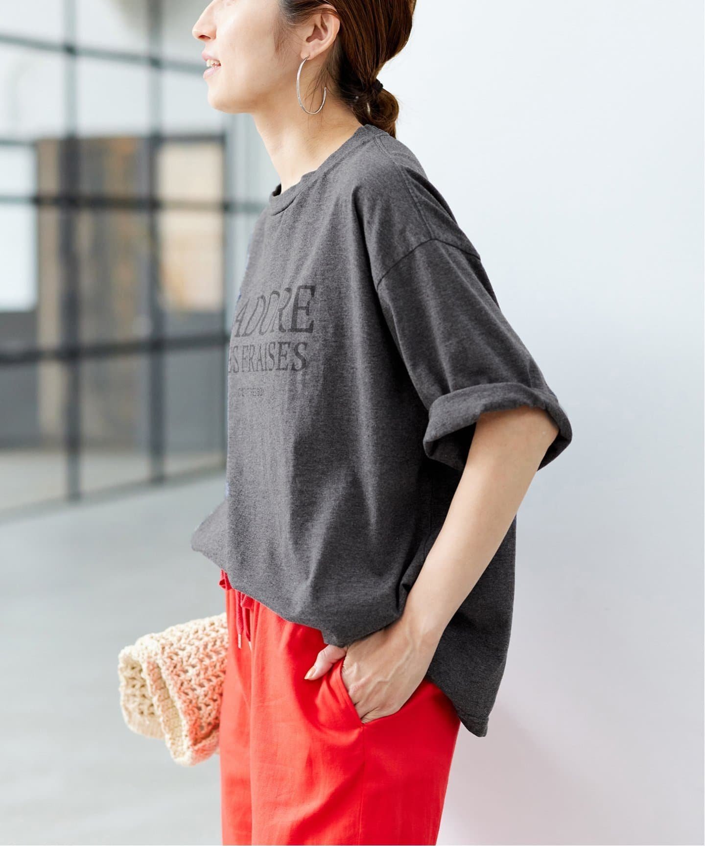 FRAMeWORK｜フレンチロゴTシャツ | Rakuten Fashion(楽天ファッション 