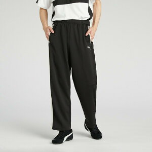 PUMA ユニセックス T7 トラック パンツ JP プーマ パンツ ジャージ・スウェットパンツ ブラック【送料無料】