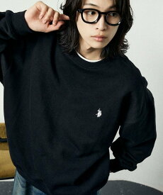 【SALE／40%OFF】U.S. POLO ASSN. 別注 CREW NECK SWEAT/クルーネック裏起毛スウェット 25AW フリークスストア トップス スウェット・トレーナー ブルー ブラック ネイビー