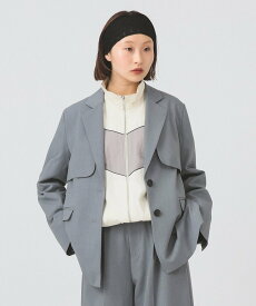 【SALE／60%OFF】Ray BEAMS 【セレモニー/式典/パーティー/2次会】ヨークレイヤード 2ボタン ジャケット 26SS 春アウター 新生活 ビームス ウイメン ジャケット・アウター その他のジャケット・アウター ブラック【送料無料】