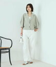 カラミチェック バルーンスリーブ シャツ / セットアップ対応 26SS