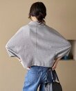 カラミチェック バルーンスリーブ シャツ / セットアップ対応 26SS