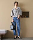 カラミチェック バルーンスリーブ シャツ / セットアップ対応 26SS