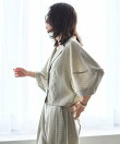 カラミチェック バルーンスリーブ シャツ / セットアップ対応 26SS