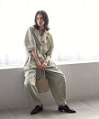 カラミチェック バルーンスリーブ シャツ / セットアップ対応 26SS