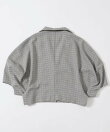 カラミチェック バルーンスリーブ シャツ / セットアップ対応 26SS