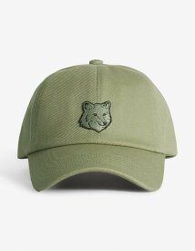 【SALE／30%OFF】Maison Kitsune Maison Kitsune/(M)BOLD FOX HEAD 6P CAP メゾン キツネ 帽子 キャップ ベージュ グリーン ネイビー【送料無料】