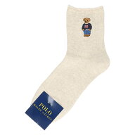 POLO RALPH LAUREN POLO RALPH LAUREN オーガニックコットン混 ポロベア クルー丈 ソックス ナイガイ 靴…