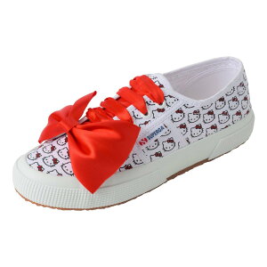 SUPERGA 2750 Rbg vg n[LeBbCOT PRINT HELLO KITTY XyK V[YEC Xj[J[ zCgyz