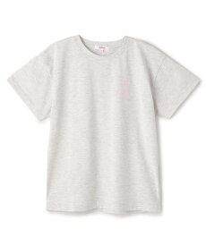 PINK-latte 【デイリープライス】サークルロゴ発砲くまちゃん半袖T ナルミヤオンライン トップス カットソー・Tシャツ ホワイト グリーン