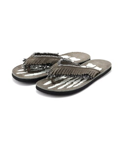 ROYAL FLASH BOWWOW/�o�E���E/FRINGE BONE SANDALS ���C�����t���b�V�� �V���[�Y�E�C �T���_�� �O���[�y���������z