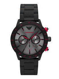 【SALE／50%OFF】EMPORIO ARMANI EMPORIO ARMANI/(M)AR11392 ウォッチステーションインターナショナル アクセサリー・腕時計 腕時計 ブラック【送料無料】