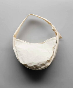 MAISON SPECIAL KONBU Nylon Shoulder BANANA Bag ���]���X�y�V���� �o�b�O �V�����_�[�o�b�O �z���C�g�y���������z