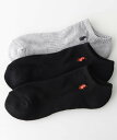 【SALE／30%OFF】POLO RALPH LAUREN 【3足セット】足底パイル アーチサポート ワンポイント スニーカーソックス ナイガイ 靴下・レッグウェア 靴下 ホワイト ブラック