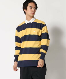 canterbury (M)STRIPE RUGBY JERSEY カンタベリー トップス スウェット・トレーナー イエロー パープル ピンク グレー グリーン【送料無料】
