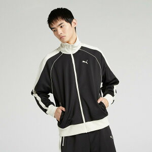PUMA ���j�Z�b�N�X T7 �g���b�N �W���P�b�g JP T7 TRACK JACKET �v�[�} �W���P�b�g�E�A�E�^�[ ���̑��̃W���P�b�g�E�A�E�^�[ �u���b�N�y���������z