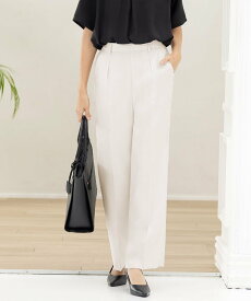 AddRouge 【パンツ単品】スーツ パンツ レディース 春夏 接触冷感オフィス 大きめ ワイドパンツ アッドルージュ スーツ・フォーマル スーツパンツ ベージュ ネイビー【送料無料】
