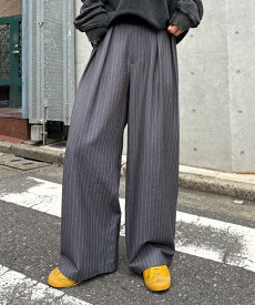 【SALE／27%OFF】CIAOPANIC TYPY 【新色追加/3サイズ展開】タックボリュームワイドスラックス チャオパニックティピー パンツ その他のパンツ ブラック グレー ブラウン ネイビー【送料無料】