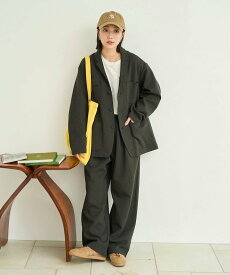 Healthknit 別注 ワンマイル ジャケット パック セットアップ ポンチ素材 25AW フリークスストア ジャケット・アウター テーラードジャケット・ブレザー ネイビー グレー ブラック【送料無料】