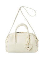 【SALE／50%OFF】LILY BROWN ハートチャーム付きボストンバッグ リリーブラウン ファッション雑貨 その他…