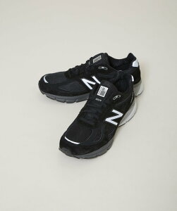 NANO universe new balance/U990v4 �i�m���j�o�[�X �V���[�Y�E�C �X�j�[�J�[ �u���b�N�y���������z
