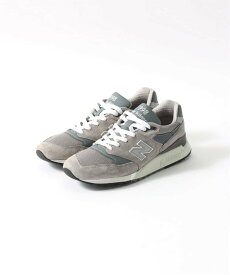 EDIFICE 【New Balance / ニューバランス】U998GR エディフィス シューズ・靴 スニーカー グレー【送料無料】