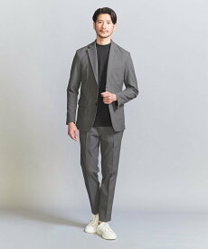 BEAUTY&YOUTH UNITED ARROWS 【WEB限定 WARDROBE SMART】ライト オックスフォード セットアップ/ジャケット&イージーパンツ ビューティー＆ユース　ユナイテッドアローズ スーツ・フォーマル セットアップスーツ ベージュ ブラック グレー ネイビー【送料無料】