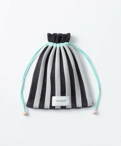 TRICOTE STRIPED SHAGGY MINI POUCH gRe zE|[`EP[X |[` bh O[ u[ CG[yz