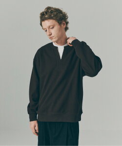 SETUP7 SETUP7/Fake Layered Waffle Sweatshirt / �t�F�C�N���C���[�h���b�t���X�E�F�b�g SNF �Z�b�g�A�b�v�Z�u�� �g�b�v�X �X�E�F�b�g�E�g���[�i�[ �u���E�� �u���b�N �O���[�y���������z