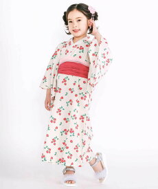 【SALE／20%OFF】SLAP SLIP 【お揃い】カンタン着付けプルオーバー浴衣+帯2種類 3点セット(90~140cm) ベベ オンライン ストア 着物・浴衣・和装小物 浴衣 ネイビー イエロー ピンク