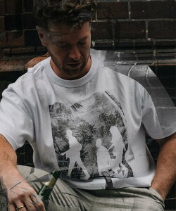 �ySALE�^30%OFF�zBEAMS T Shinichiro Shiraishi / T-Shirt3 �r�[���XT �g�b�v�X �J�b�g�\�[�ET�V���c �z���C�g�y���������z