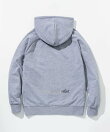 1PIU1UGUALE3 RELAX * Mark Gonzales グラデーションラインストーンフーディー