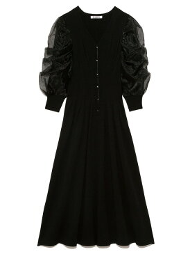 Snidel フロントホックシースルースリーブワンピース Rakuten Fashion 楽天ファッション 旧楽天ブランドアベニュー Ef8624