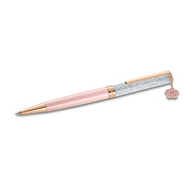 SWAROVSKI 【公式】【スワロフスキー】Crystalline ボールペン, フラワー, ピンク, ピンクラッカー、ローズゴールドトーン・プレーティング スワロフスキー 文房具 ペン・インク ピンク【送料無料】