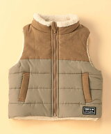 【SALE／30%OFF】COMME CA ISM 【リバーシブル】中綿ベスト(ベビーサイズ) コムサイズム マタニティウェ…