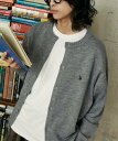 U.S. POLO ASSN. 別注 CREW NECK KNIT CARDIGAN/クルーネックニットカーディガン 25AW フリークスストア トップス カ…