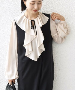 �ySALE�^30%OFF�zSHIPS WOMEN �ySHIPS�ʒ��ztroisiemeCHACO: ����􂢉\�����b�t�� �t���� �u���E�X(�Z�����j�[�Ή���) �V�b�v�X �g�b�v�X �V���c�E�u���E�X �z���C�g �x�[�W���y���������z