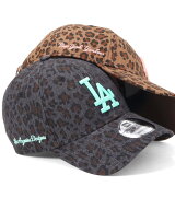 NEW ERA ニューエラキャップ 9FORTY レオパード柄MLB ONSPOTZ別注 オンスポッツ 帽子 キャップ ブラック …