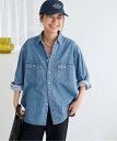 JOURNAL STANDARD relume 《追加7 / 新色》9oz デニムワークシャツ ジャーナル スタンダード レリューム トップス シ…