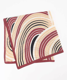 【SALE／40%OFF】自由区 【SHIHOさん着用】マルチカラーシルク スカーフ ジユウク ファッション雑貨 スカーフ・バンダナ ピンク【送料無料】